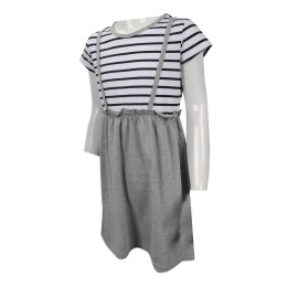 KD021 tailor-made girls dresses design girls striped skirts girls skirt manufacturers KD021 tailor-made girls dresses design girls striped skirts girls skirt manufacturers